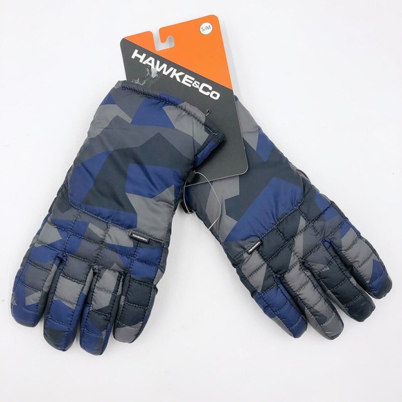 Hawke & Co Other - SOLD-Hawke + Co Camo Gloves Blue Fractal Field Sz S / M Men's